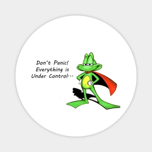 Super Frog Hero! Magnet